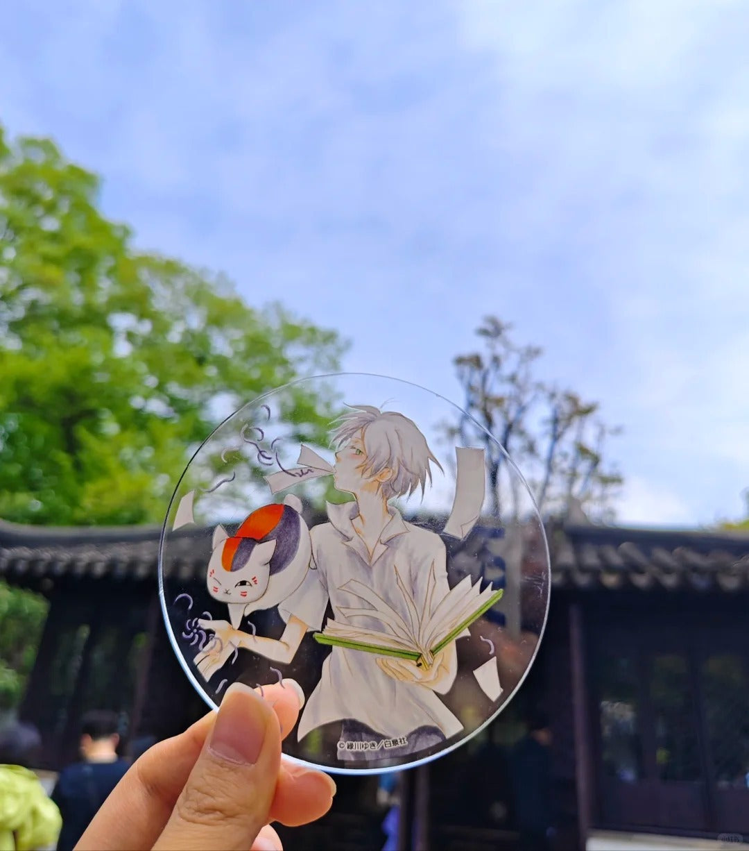 High-Transparency Acrylic Coasters – Perfect for Anime Merchandise, Celebrity Memorabilia, Photocard Display