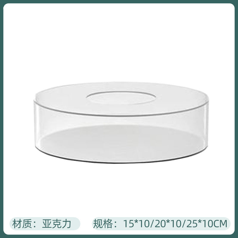 Acrylic Wedding Cake Stand, Transparent Round Multi-Layer Dessert Display Rack, Birthday Decoration Display