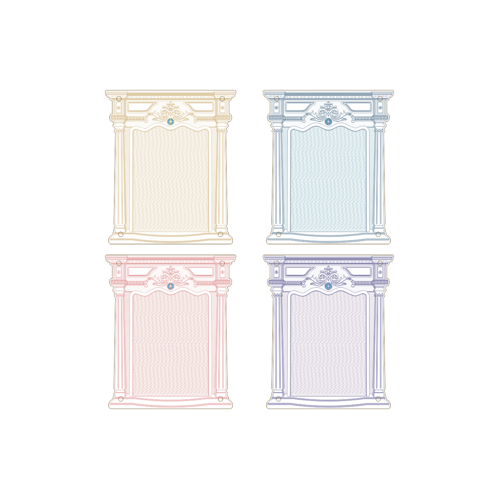 【暖穹之下】亚克力谷美卡套/椭圆吧唧砖/方形吧唧砖谷美