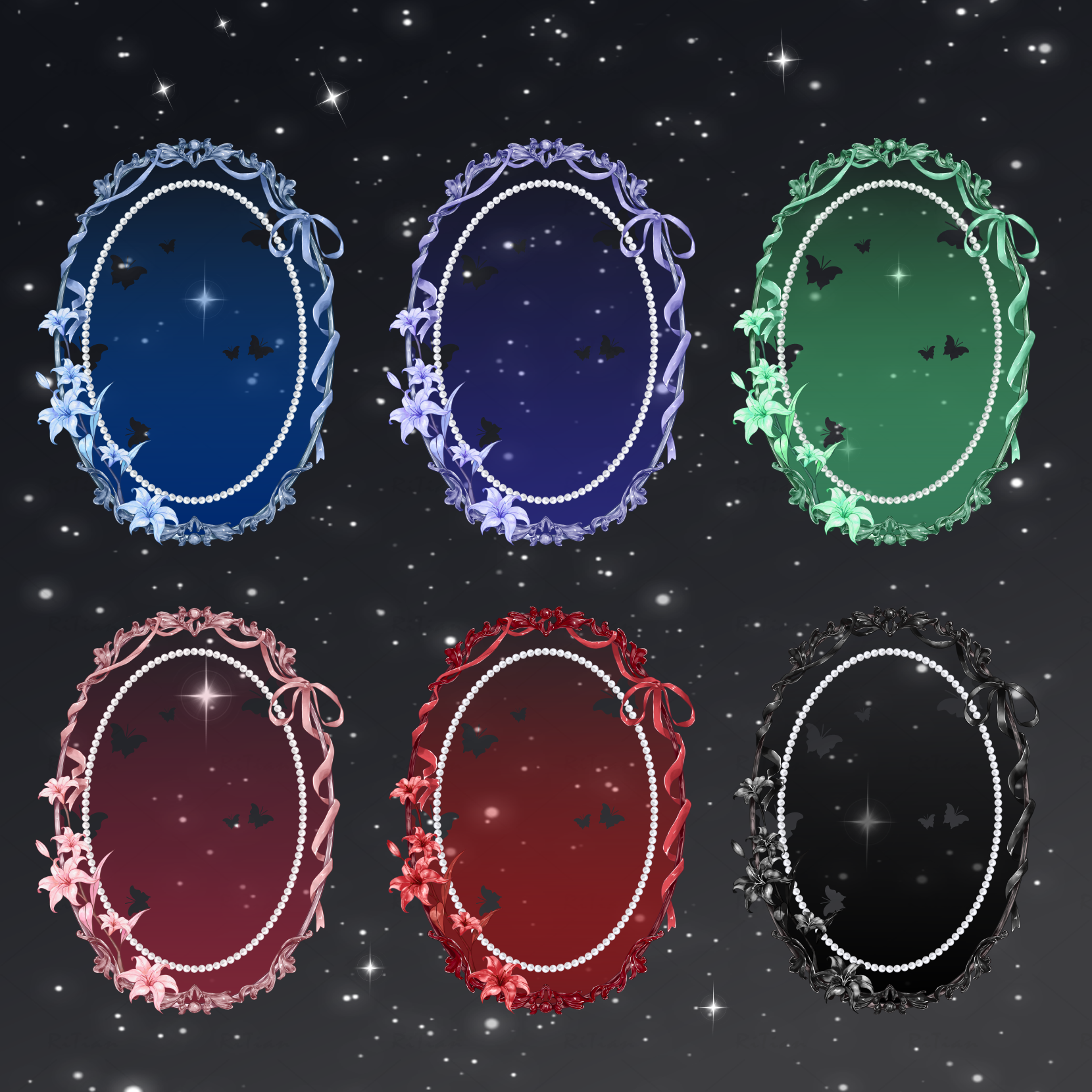 【镜中契】椭圆吧唧砖收纳高透亚克力谷美