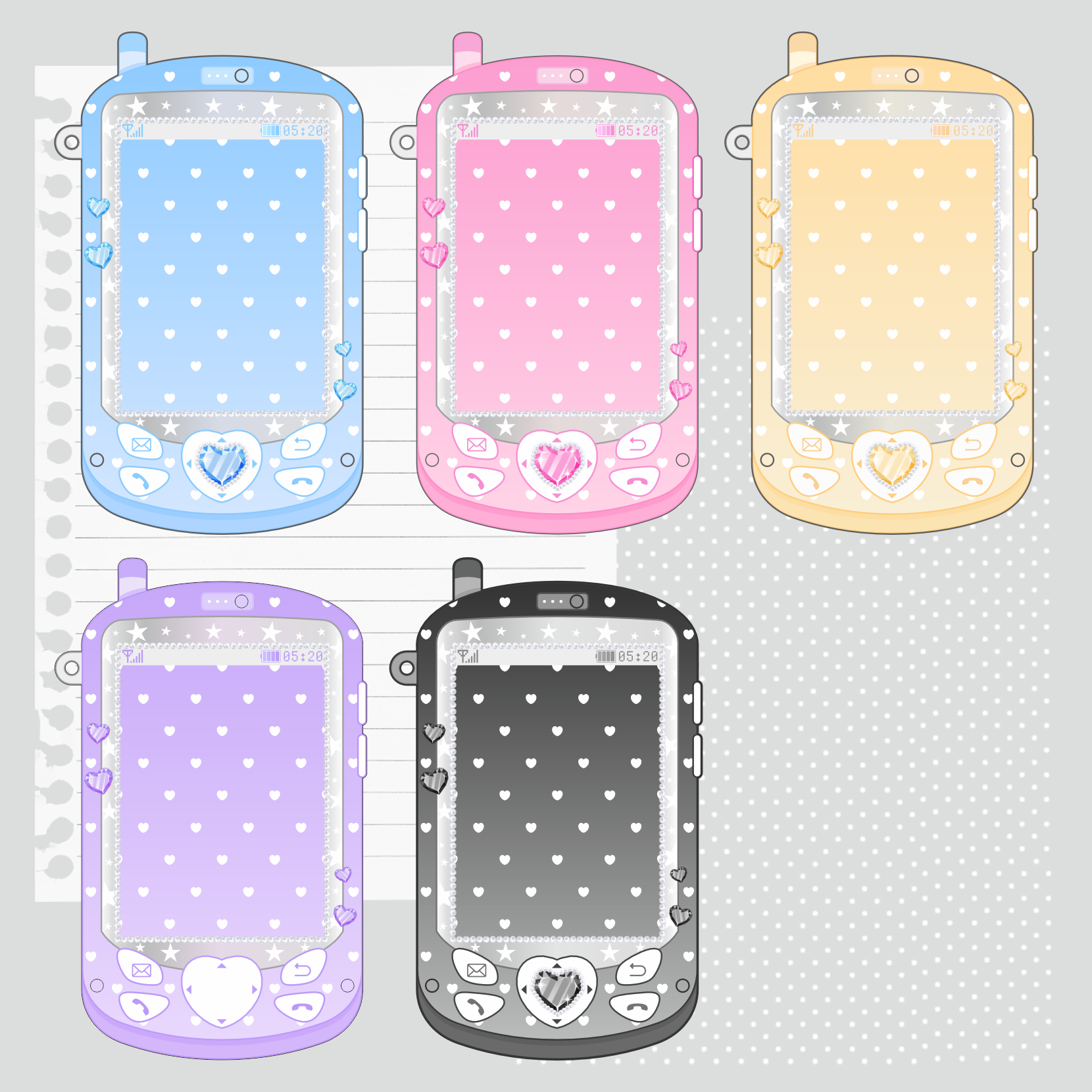 【小灵通手机】亚克力卡框谷美