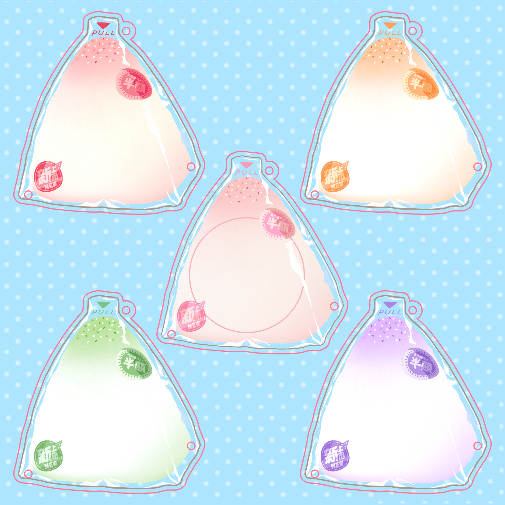 【一口饭团】吧唧砖亚克力收纳谷美