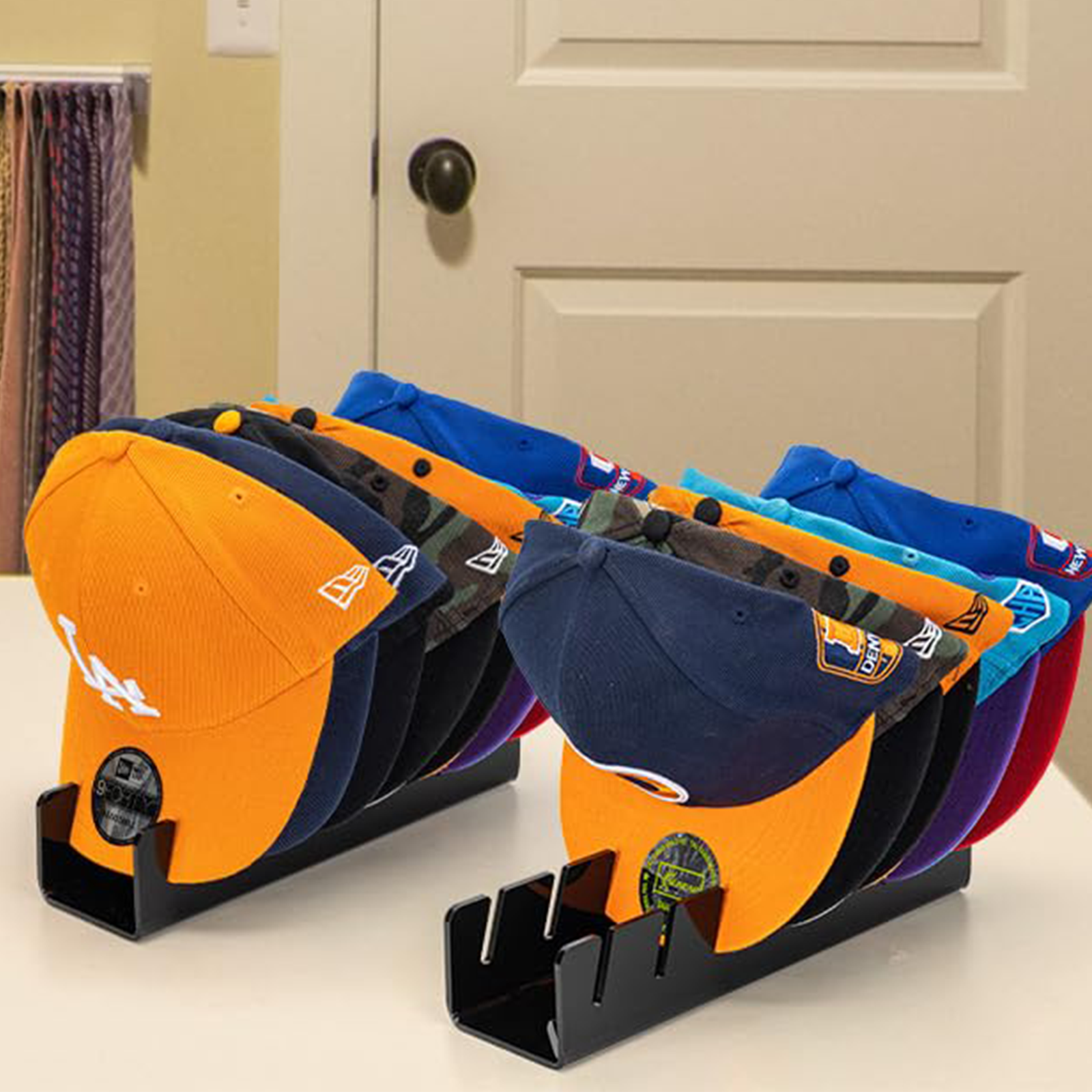 2 Pcs Acrylic Hat Organizer