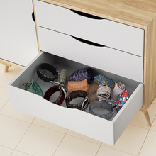 Load image into Gallery viewer, Acrylic Belt Organizer Belt Container Storage Holder 7 Compartments Wardrobe
