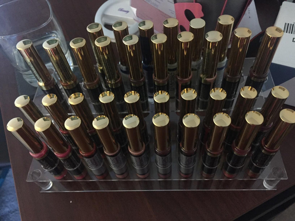 41 Spaces Transparent Acrylic Lipsticks Holder-storage Cosmetic/Organizer Display/Showcase