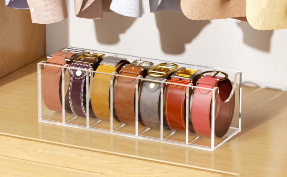 Belt Organizer Acrylic