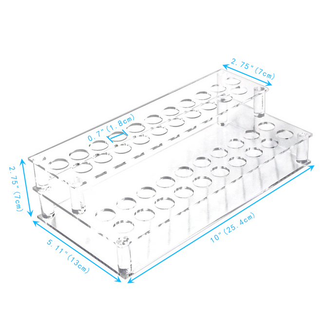 41 Spaces Transparent Acrylic Lipsticks Holder-storage Cosmetic/Organizer Display/Showcase