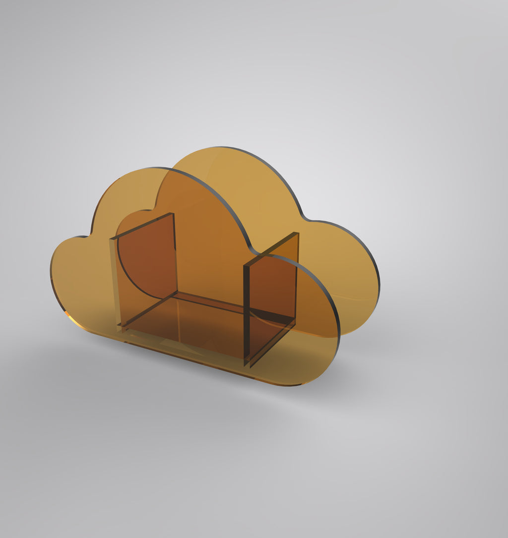 Acrylic storage box, creative cloud ornament, stationery pen holder and cosmetics organizer.