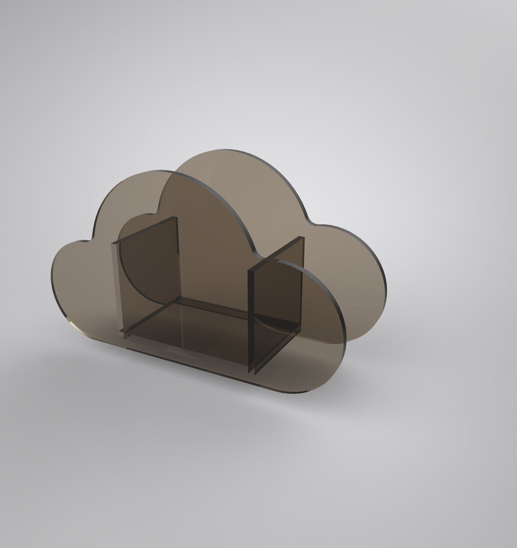 Acrylic storage box, creative cloud ornament, stationery pen holder and cosmetics organizer.